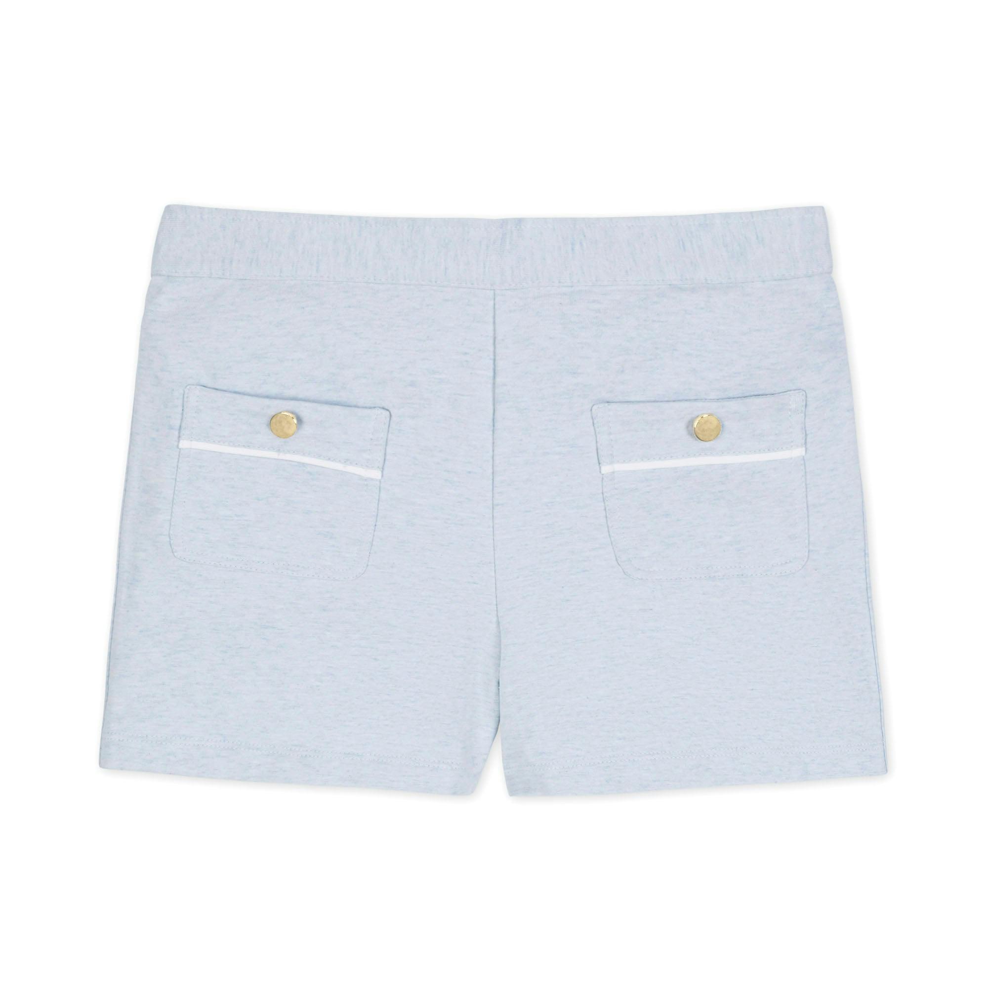 Organic French Terry Pull-On Short