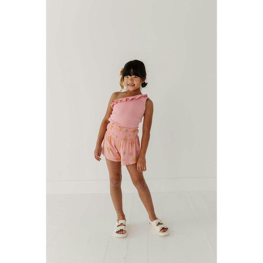 One-Shoulder Ribbed Tank