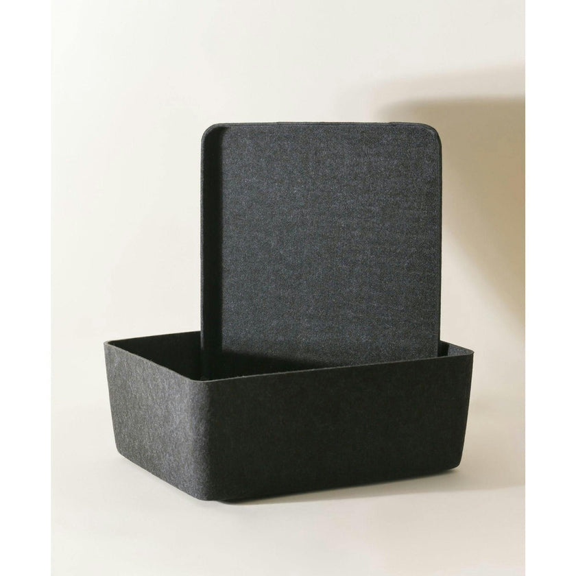 The Sculpted Bin - Large with Lid