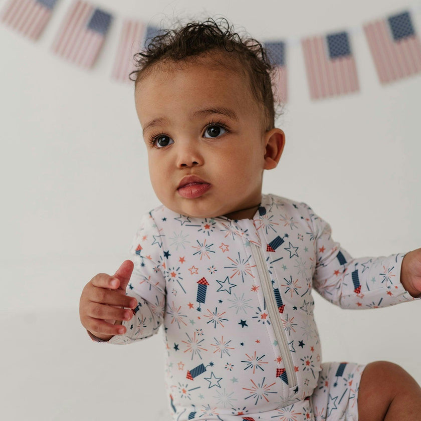 Baby One-Piece Rash Guard Swimsuit