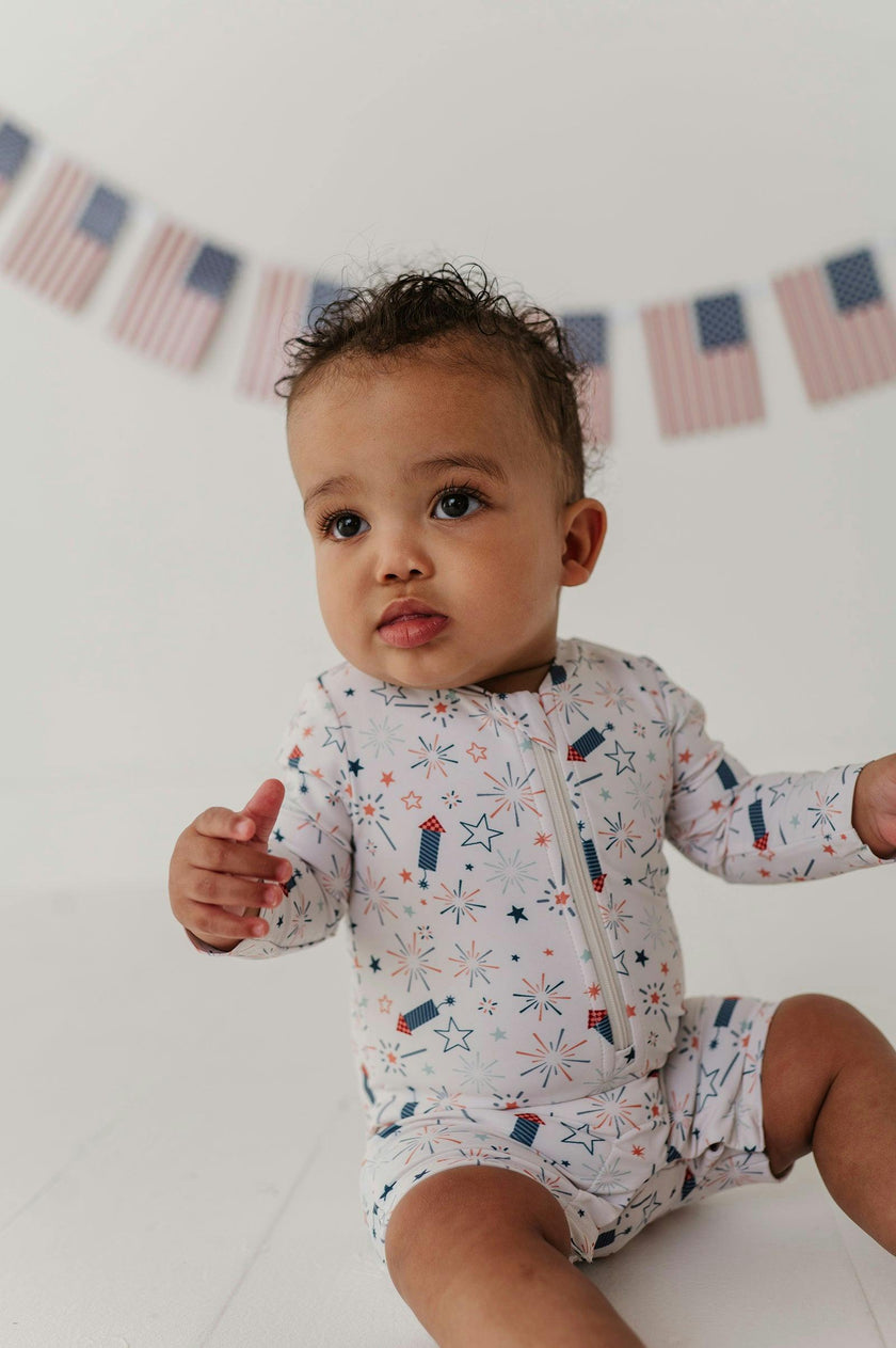 Baby One-Piece Rash Guard Swimsuit