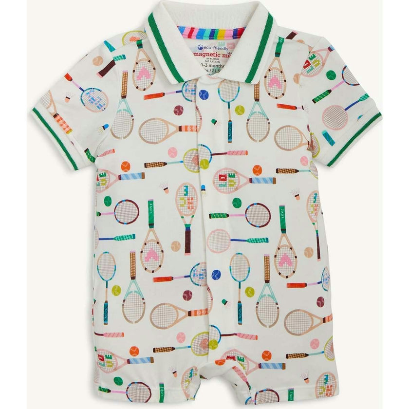 Magnetic Polo Romper