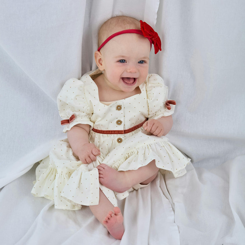Polka Dots Cotton Dress