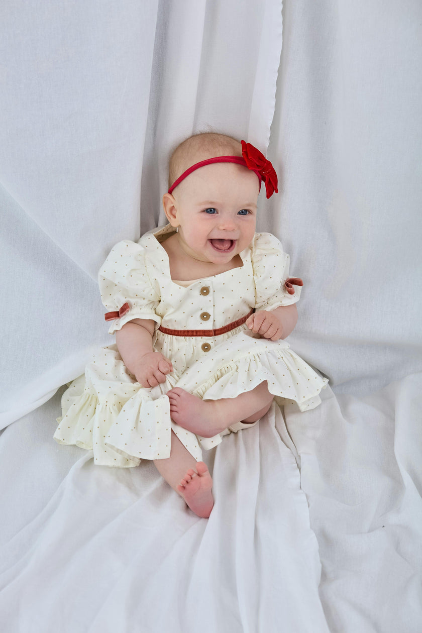 Polka Dots Cotton Dress