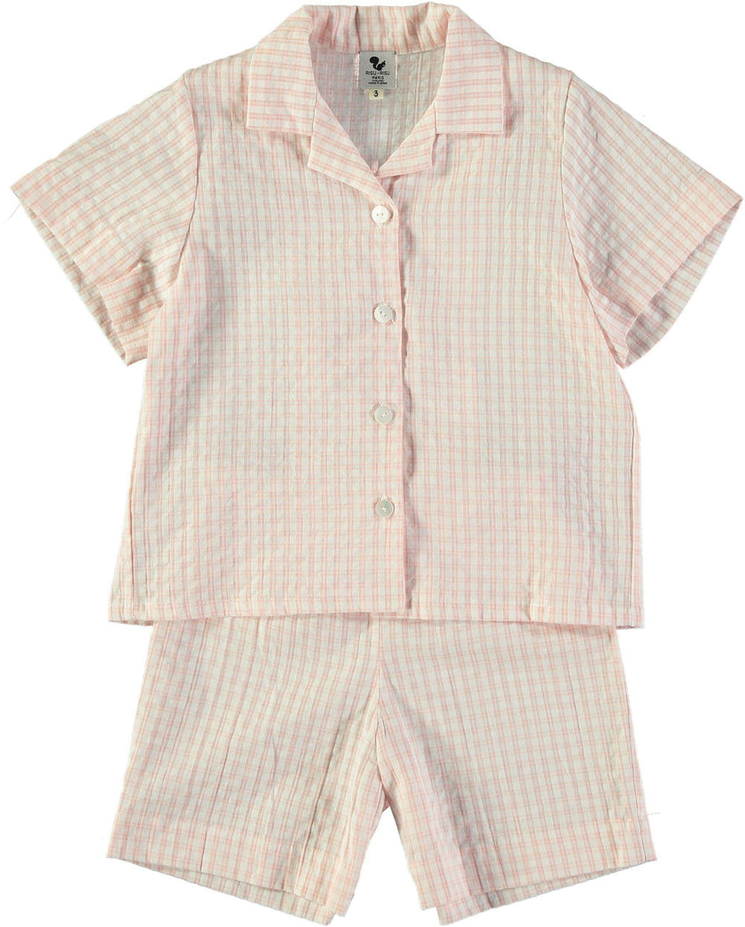 Pyjama fille Rieur - Rose