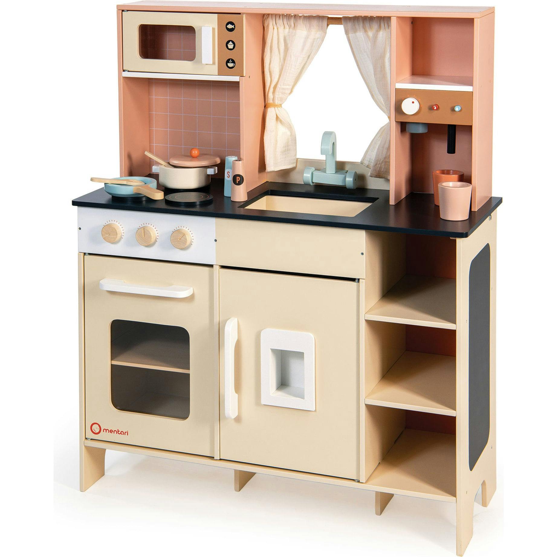 Cream Play Kitchen