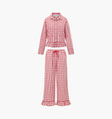 The Marnie Pajama Set - Peppermint Tartan