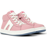 Kids Runner Four Velcro Strap Sneakers, Pink