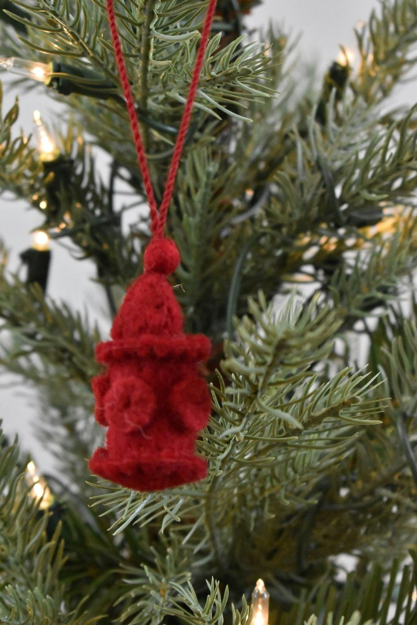Dog Themed Christmas Decoration Set for Table Top Trees - 9 Pieces