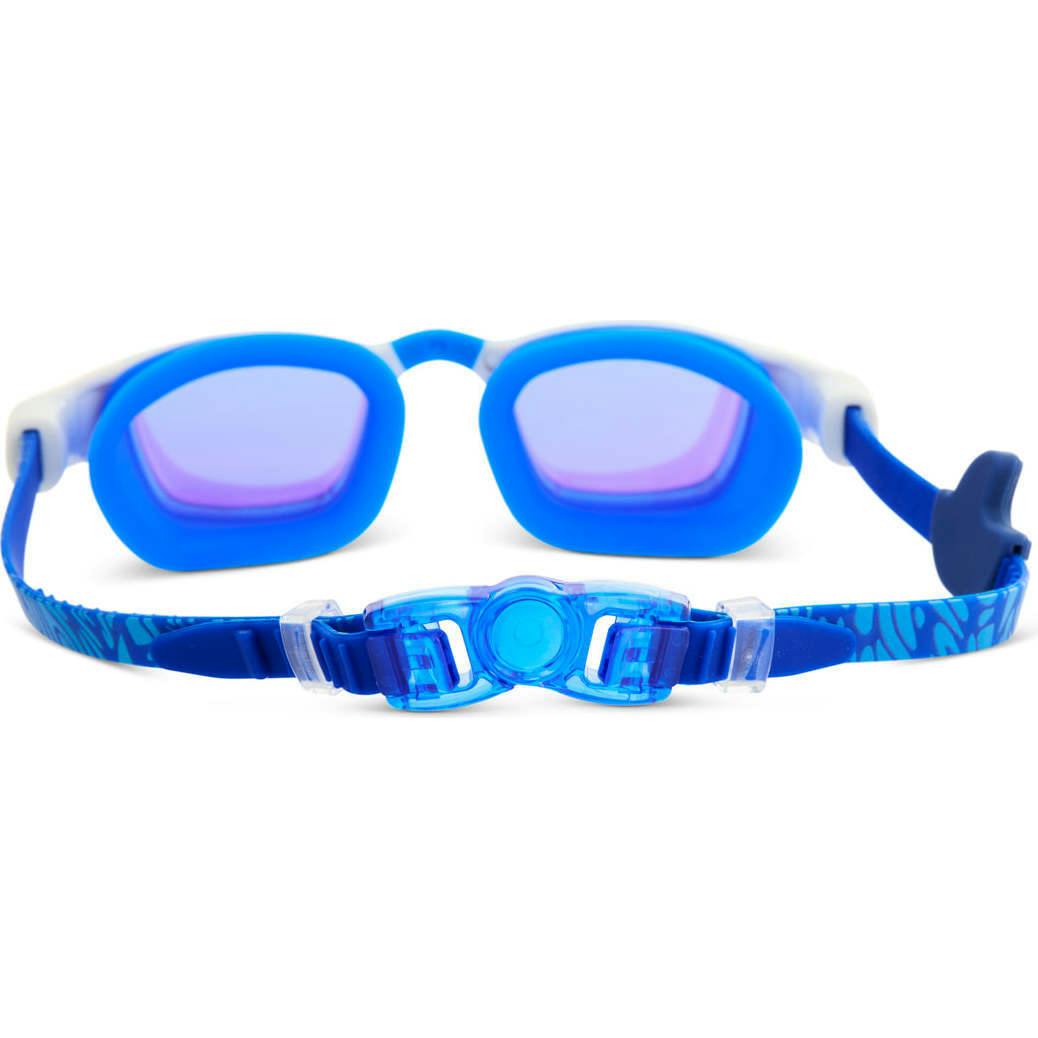 Oceanic Blue Short Fin Youth Swim Goggle