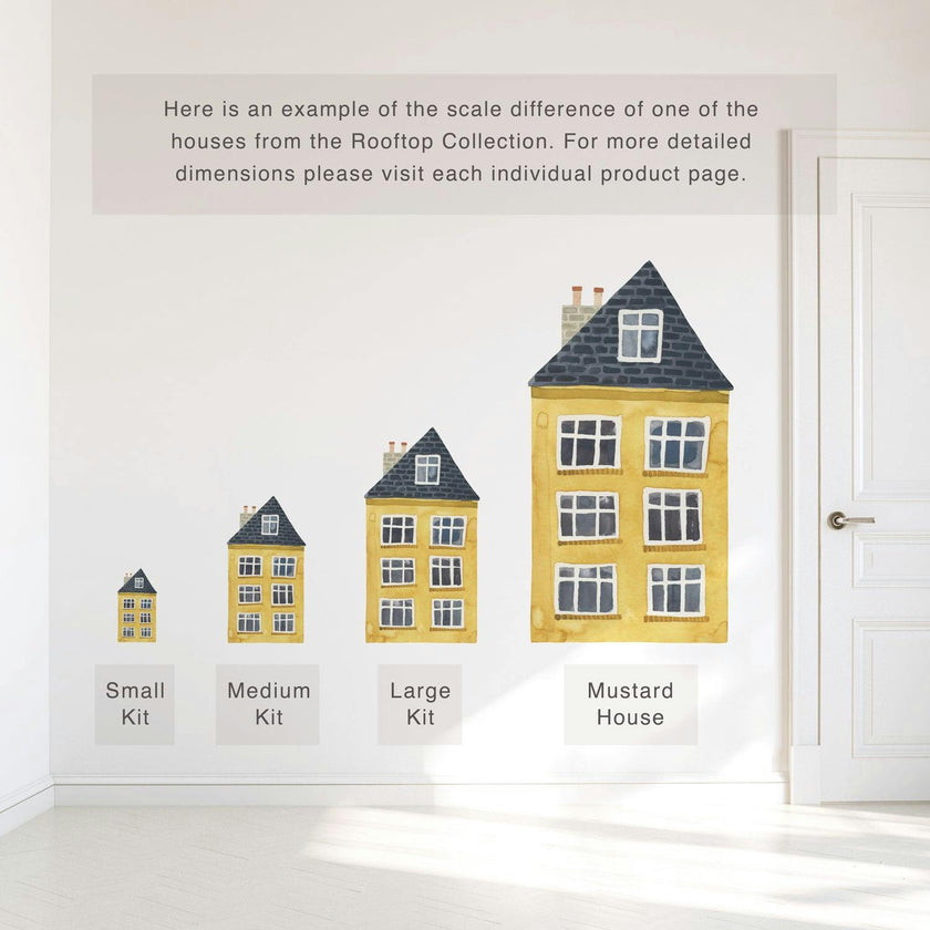 Mustard House • Peel-and-Stick Wall Decals