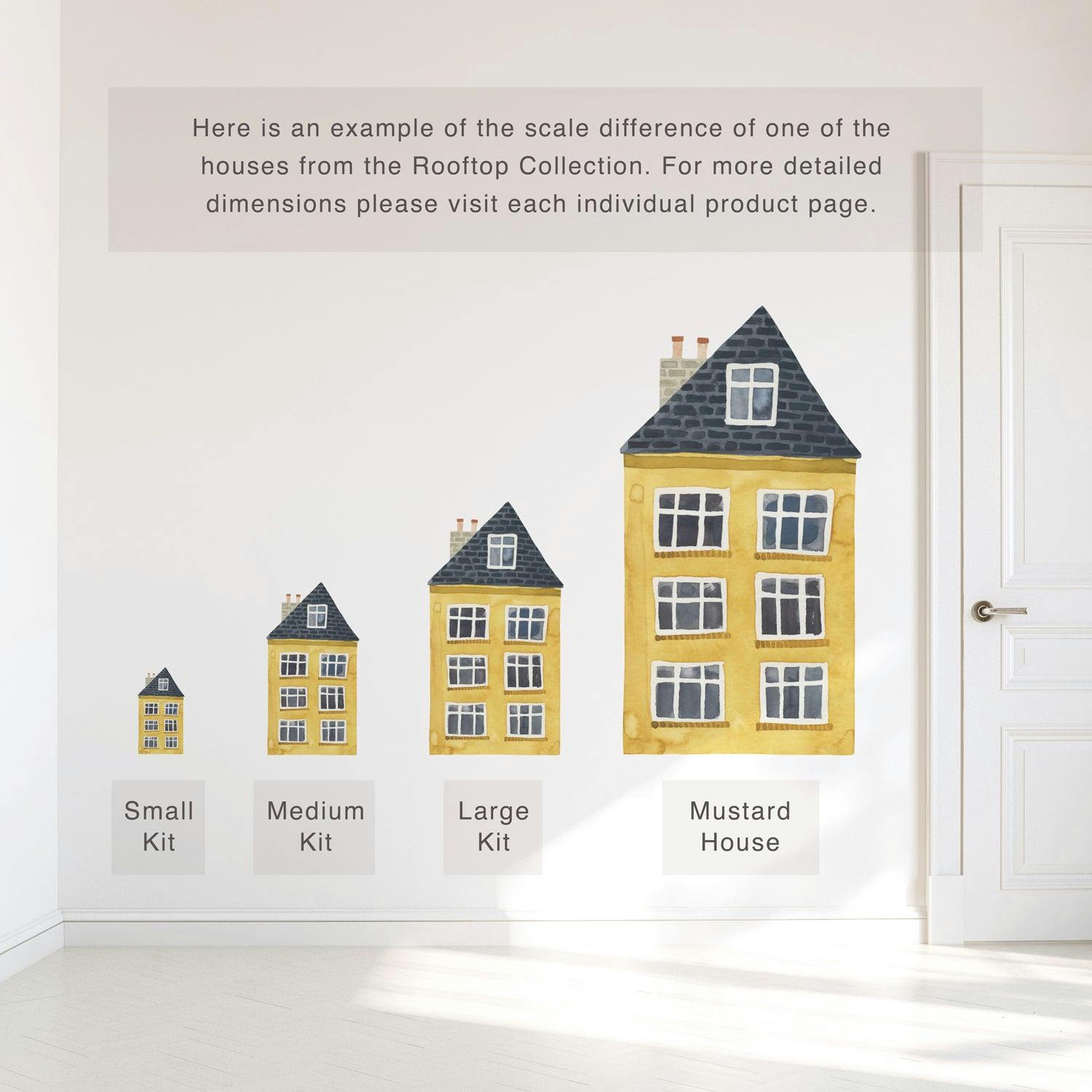 Mustard House • Peel-and-Stick Wall Decals