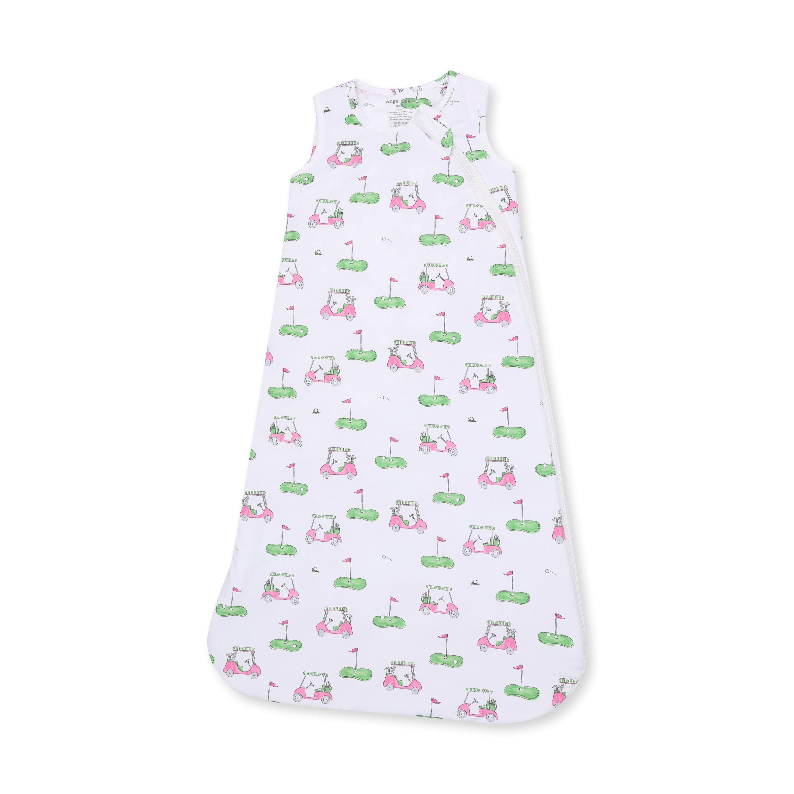Golf Carts Pink - Sleep Bag