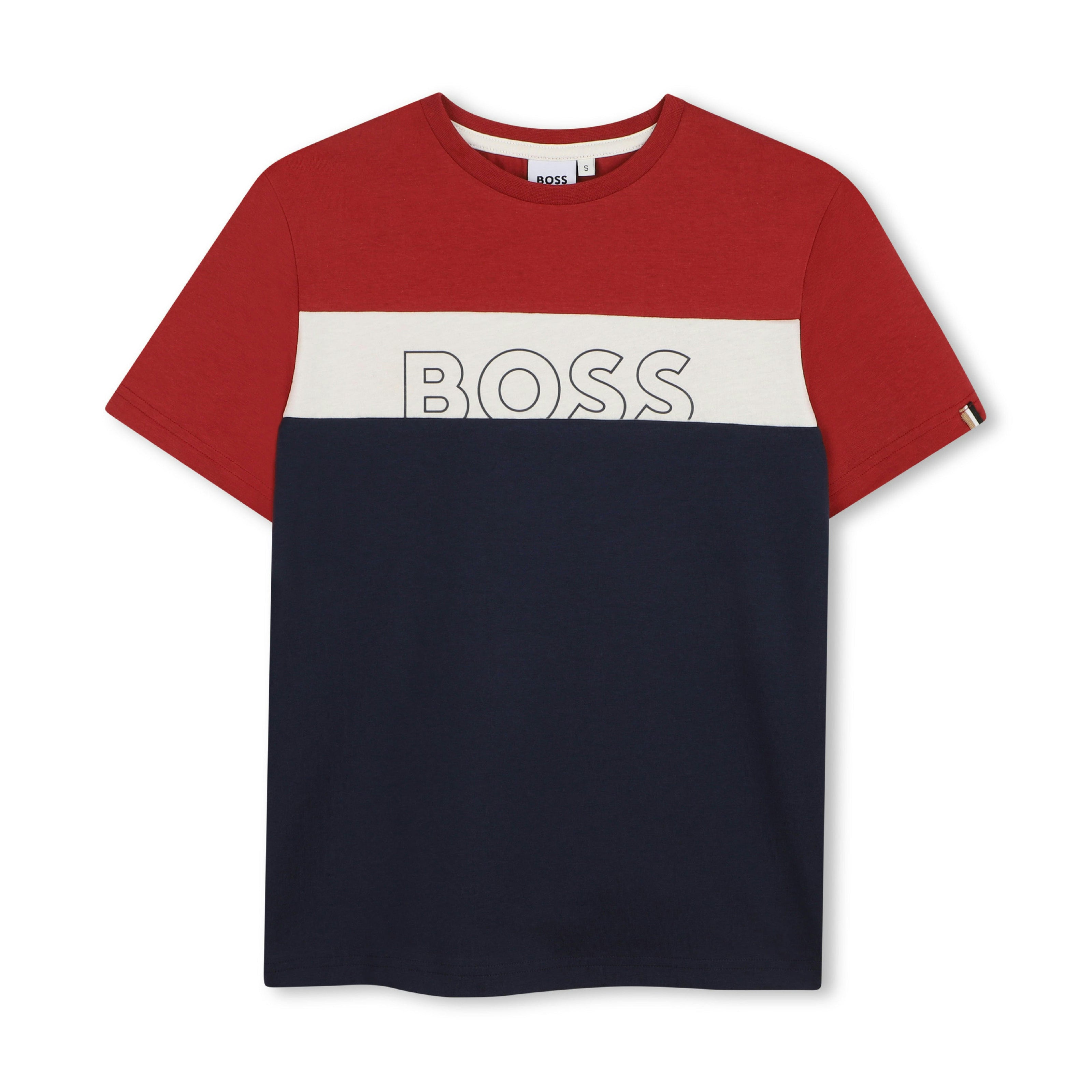 Colorblock Logo T‑Shirt