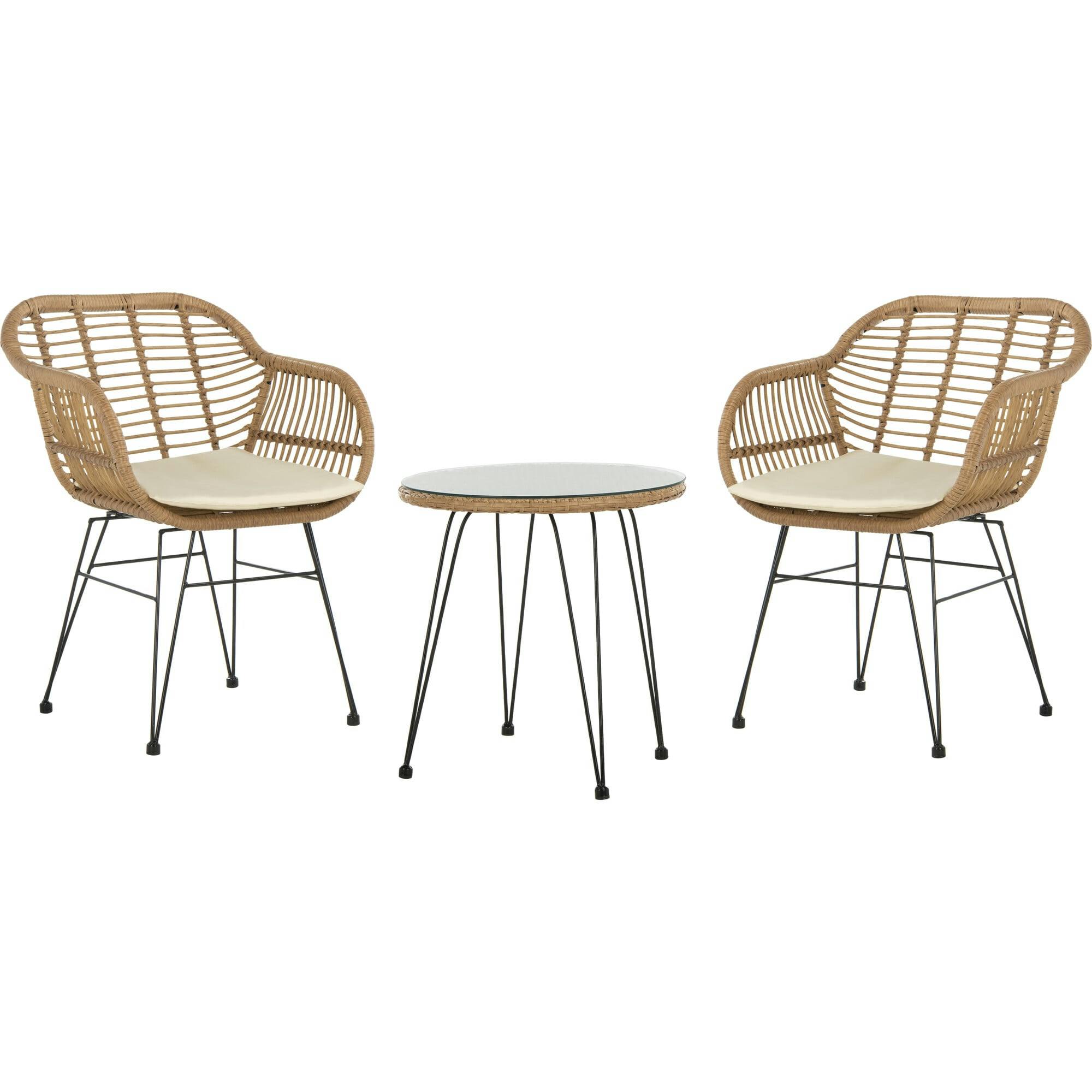 Alton 3-Piece Rattan Outdoor Lounge Set