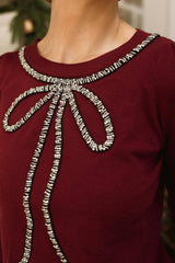 Rhodes Sweater in Burgundy