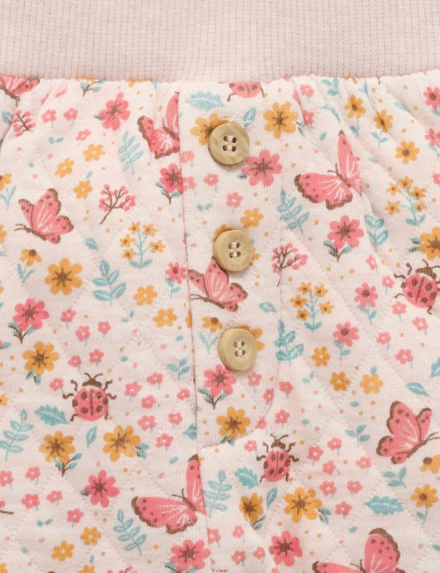 Quilted Track Set Butterfly Print
