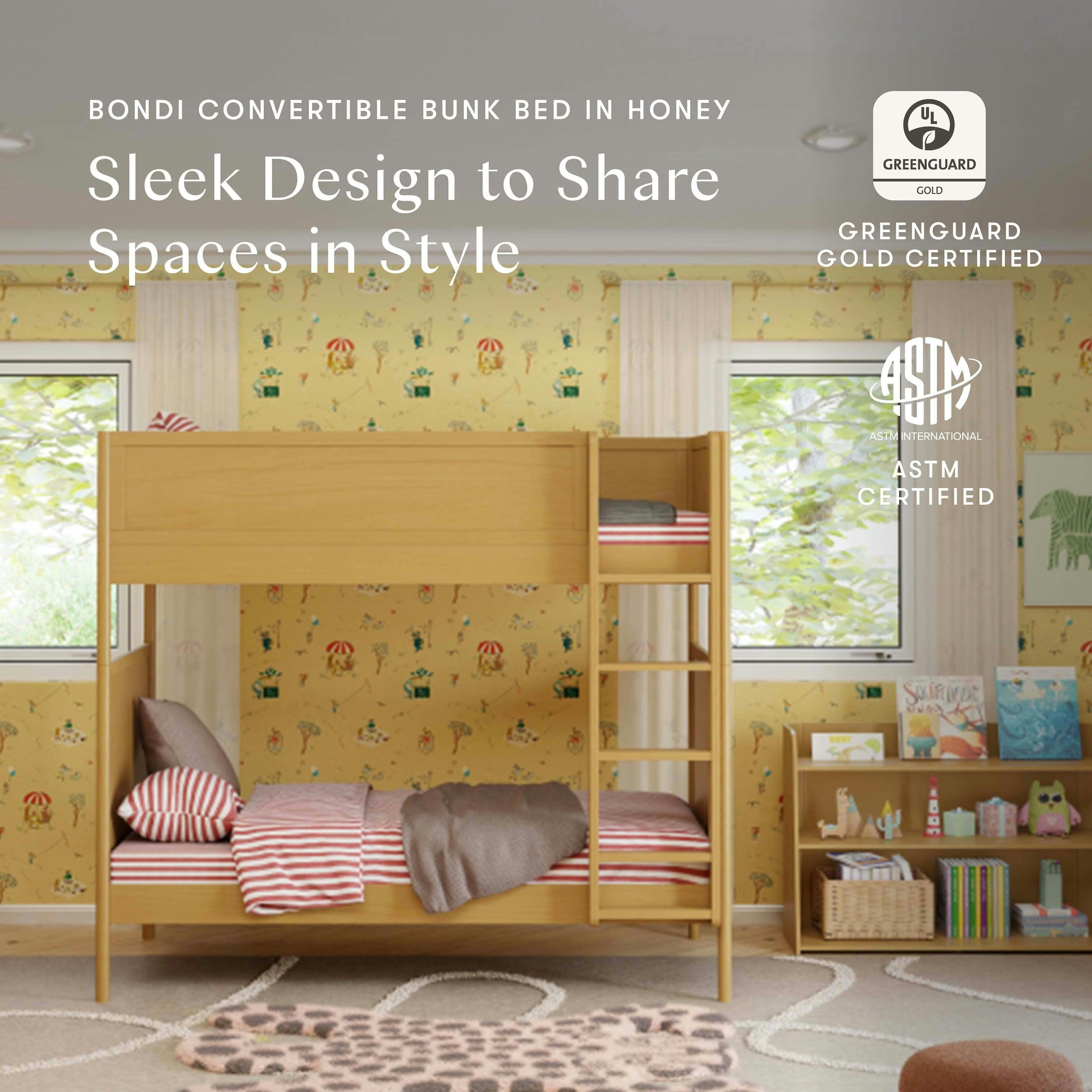 Babyletto Kids Bondi Convertible Bunk Bed