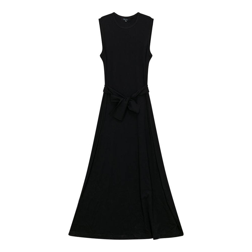 A Line Crew Neck Maxi Jumper Dress