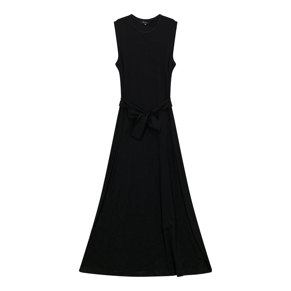 A Line Crew Neck Maxi Jumper Dress