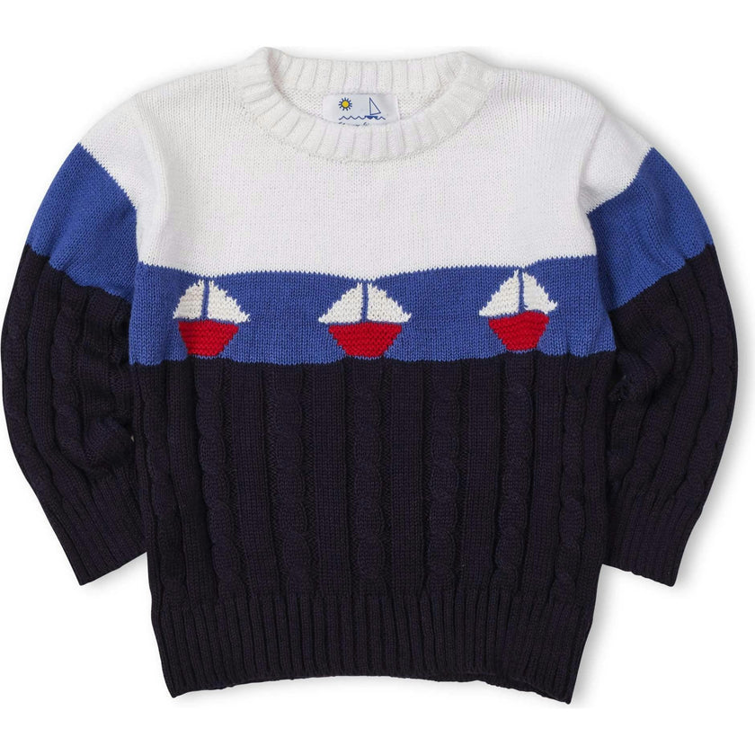 Sweater With Sailboats