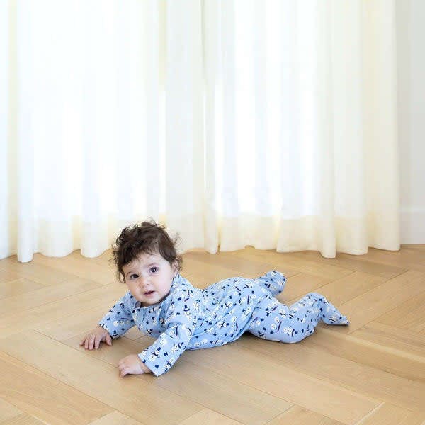 Zippered Footed Onesie