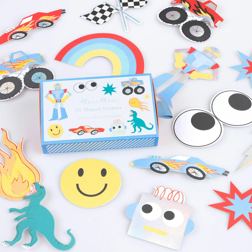 Toybox Icon Shaped Stickers