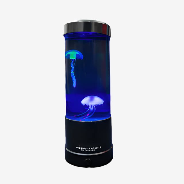MINI Lumina Jellyfish Mood Lamp with LED lights-Black