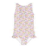 girls orchid floral ballerina one piece
