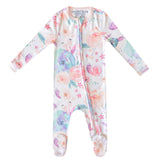 Zip-Up Footie Pajama - Bloom
