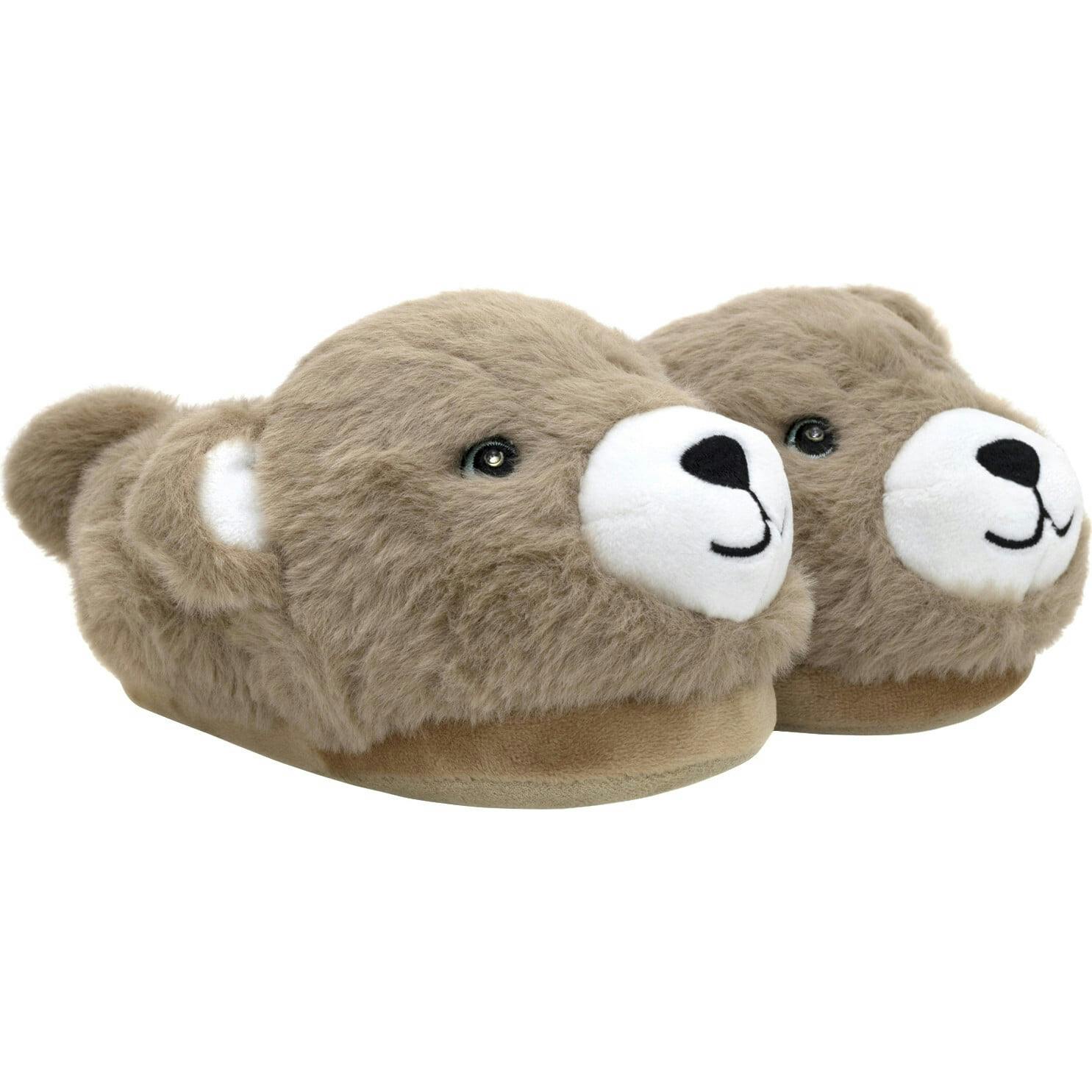 Cuddles Tan Light Up Slipper