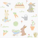 Bunnies In The Garden Sticker Set