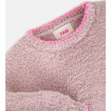 Boxy Piped Sweater