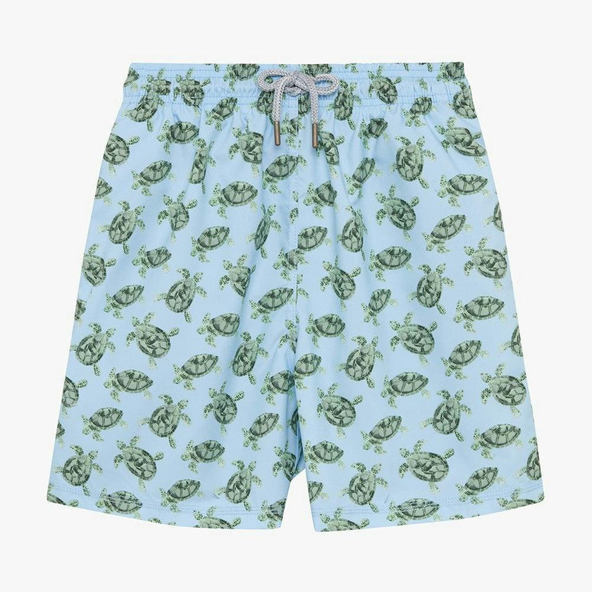 Mens Daddy & Me Swimshorts in Turtle