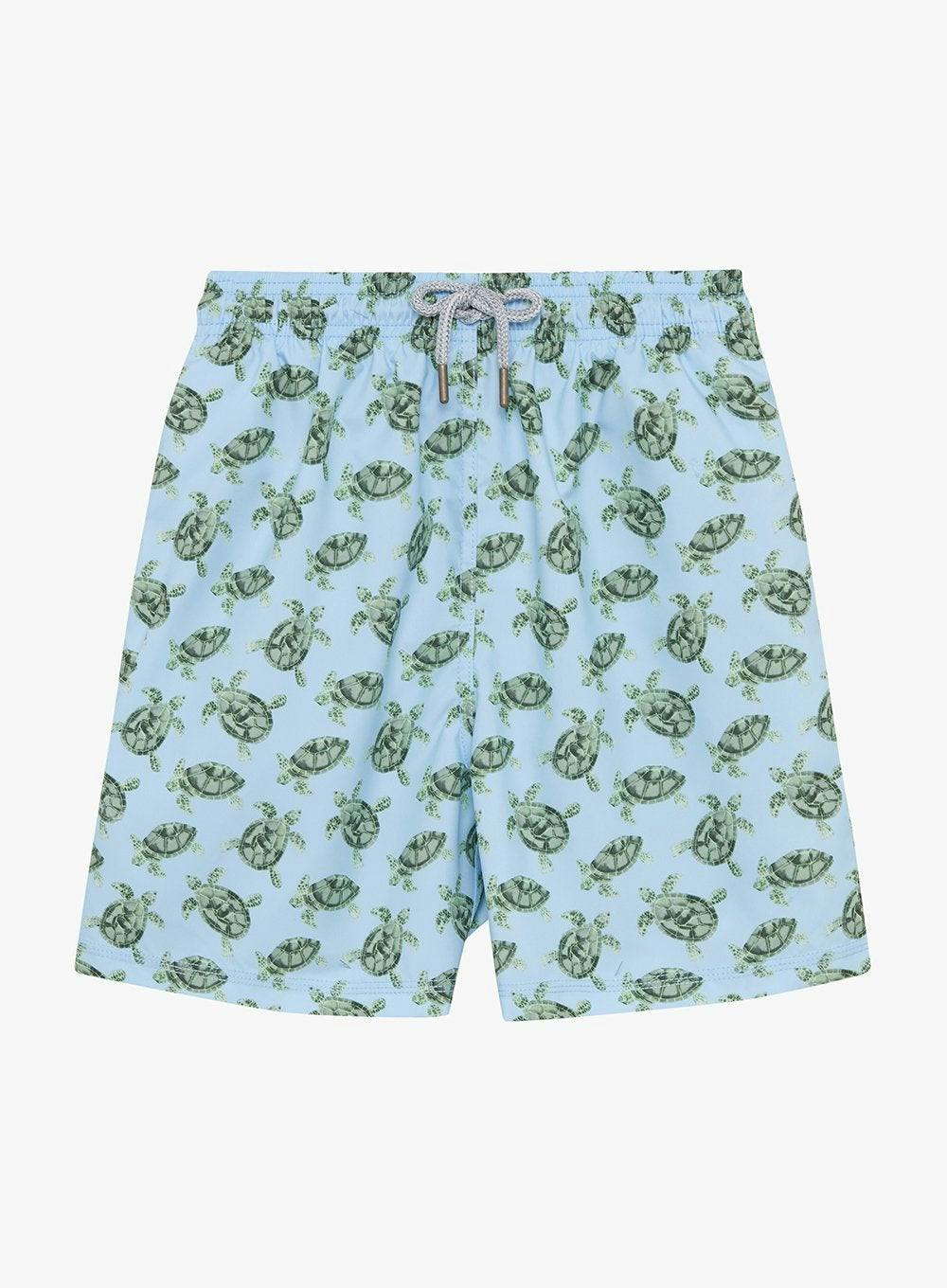 Mens Daddy & Me Swimshorts in Turtle