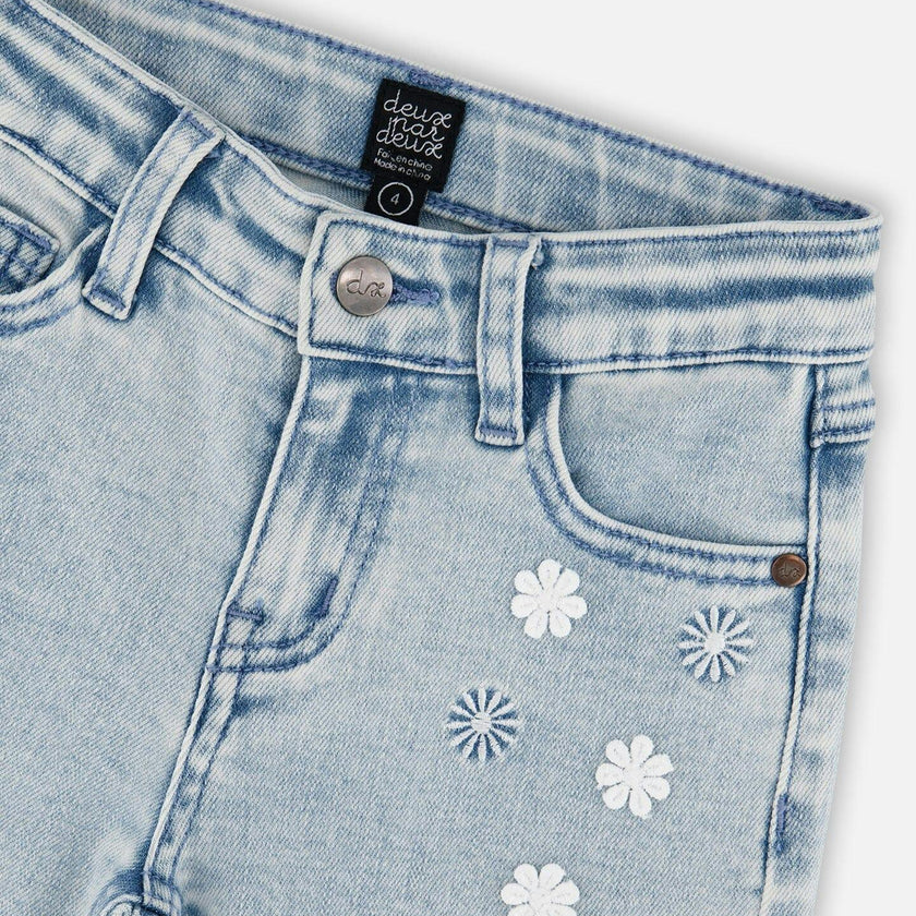 Wide Leg Denim Jeans