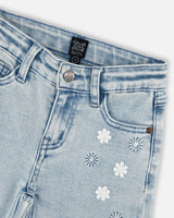 Wide Leg Denim Jeans