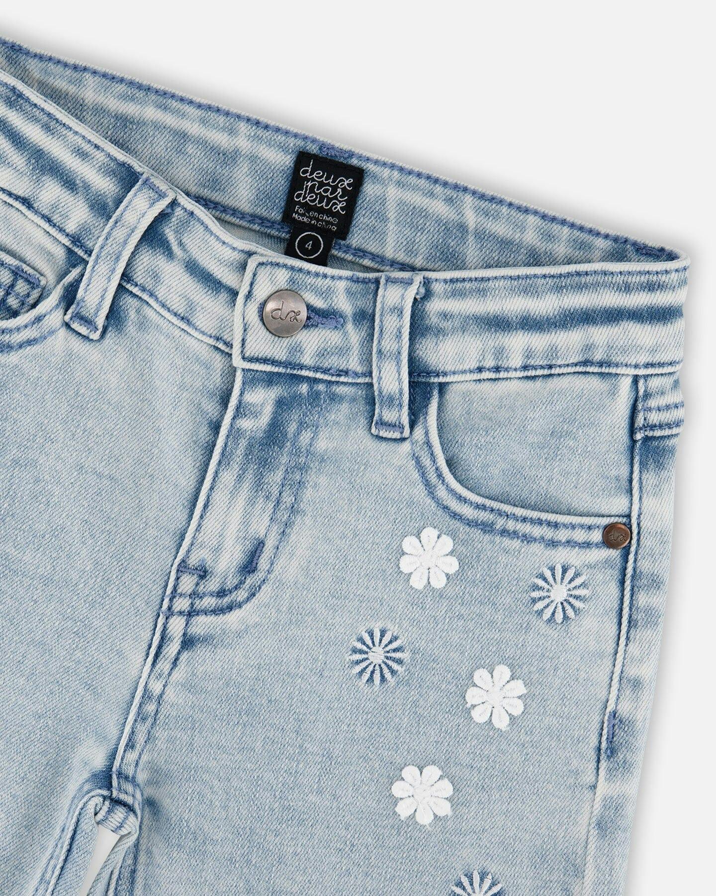 Wide Leg Denim Jeans