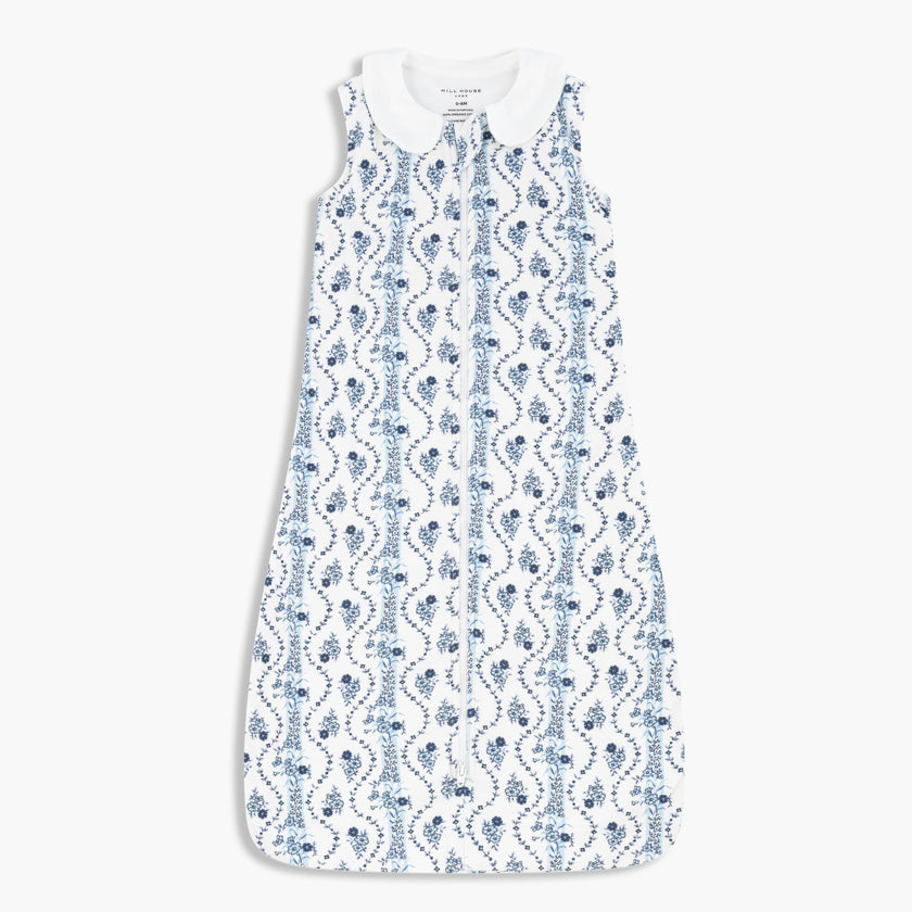 The Sleep Sack - Blue Vine Stripe