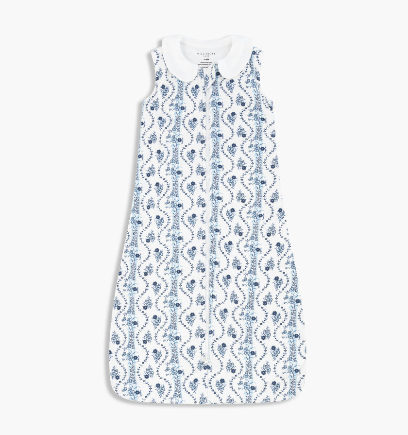 The Sleep Sack - Blue Vine Stripe