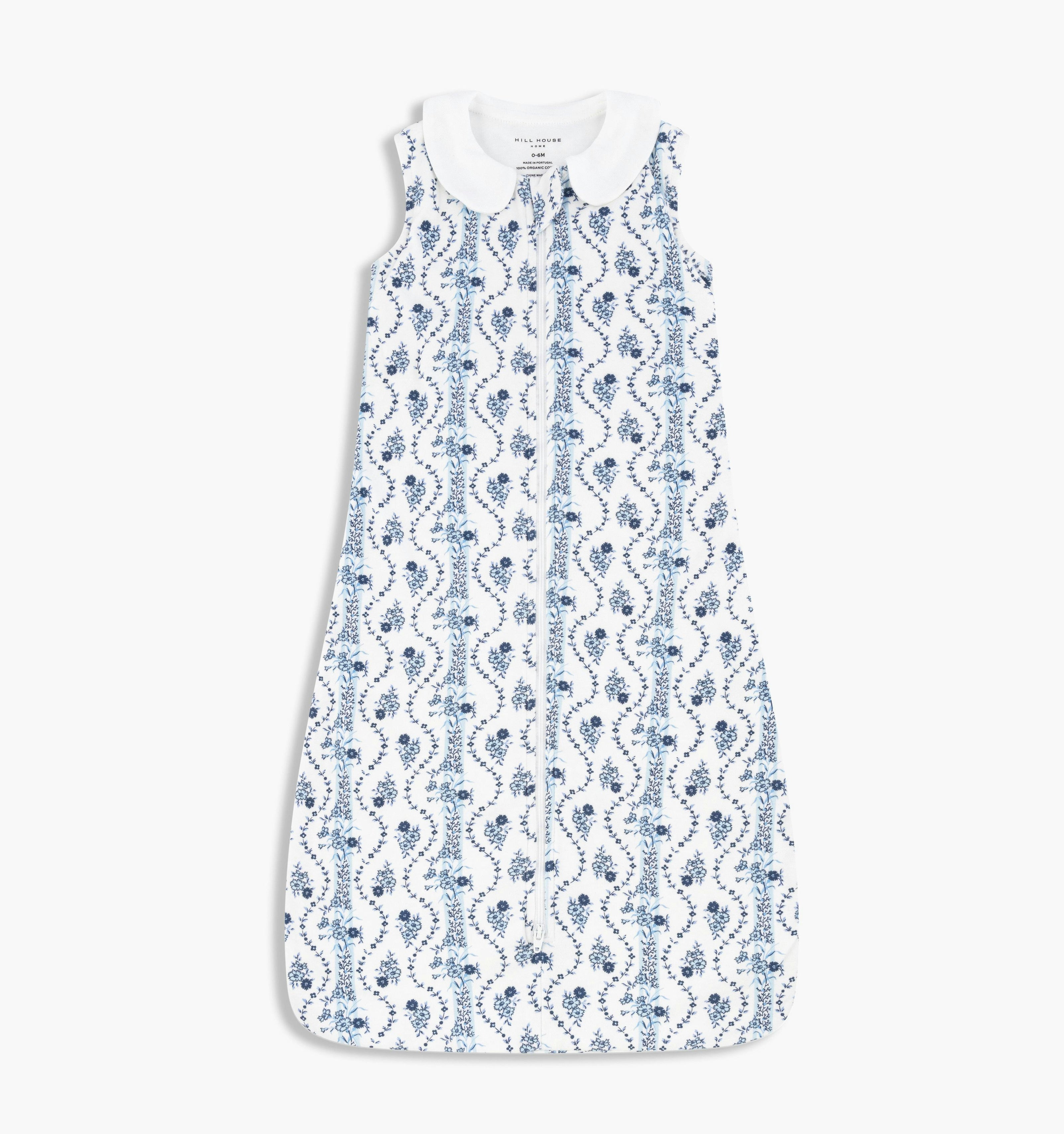 The Sleep Sack - Blue Vine Stripe