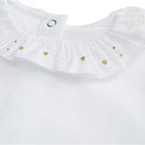 Angel Wing™ & Heart Ruffle Collar Onesie