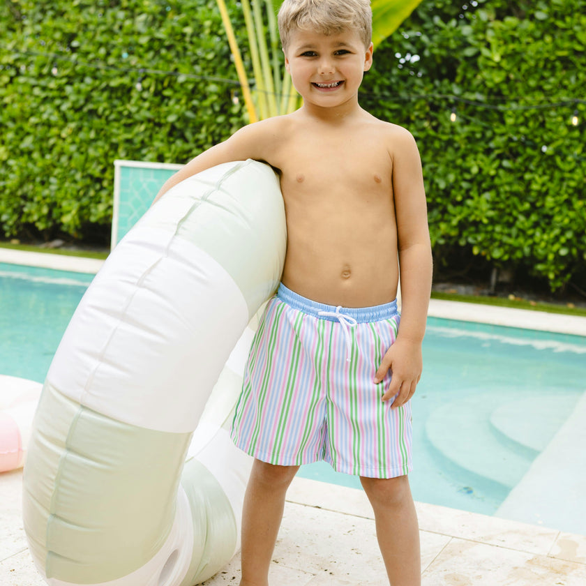 Swim Trunks - Summer Stripe