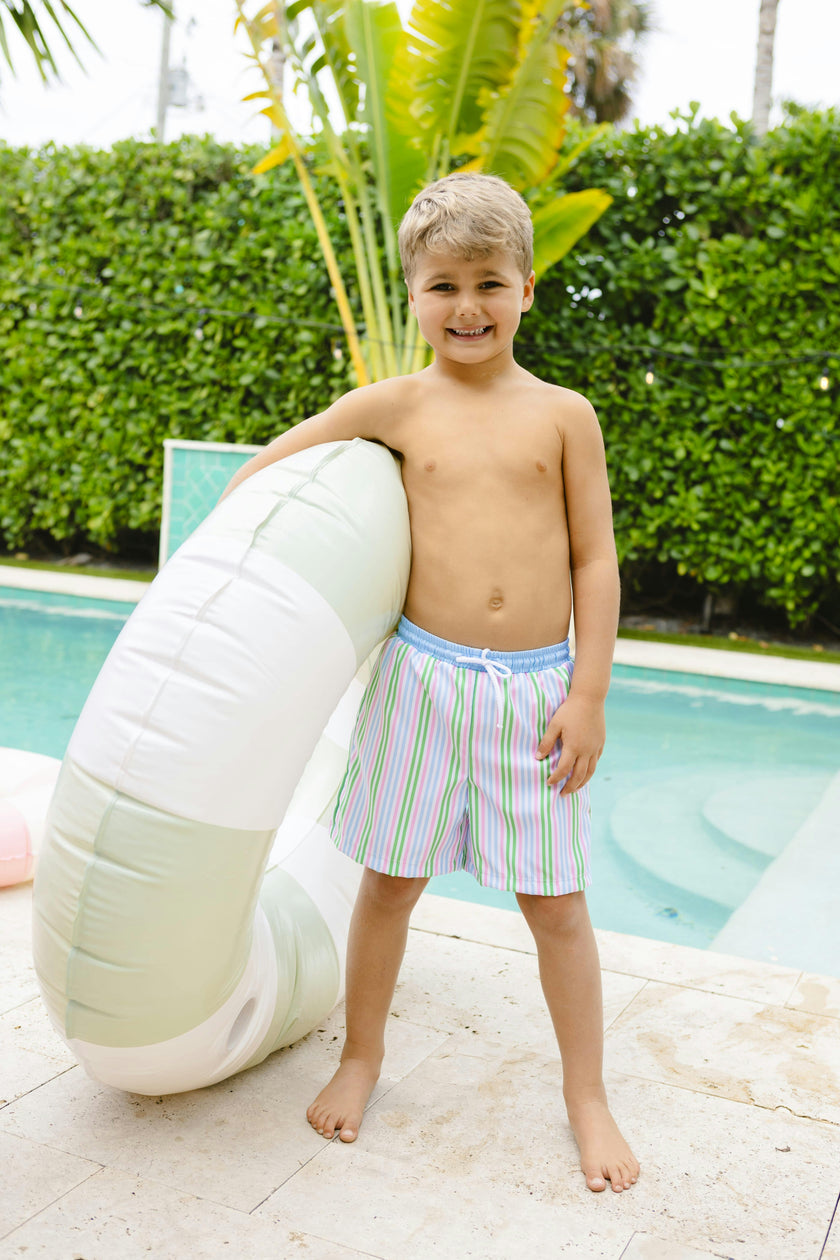 Swim Trunks - Summer Stripe