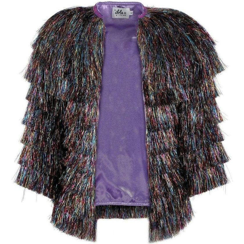 Party Rainbow Tinsel Jacket