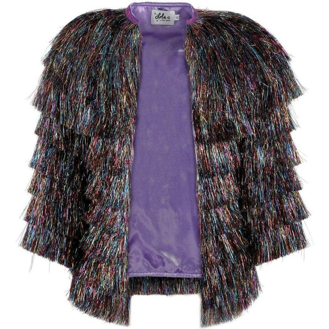 Party Rainbow Tinsel Jacket