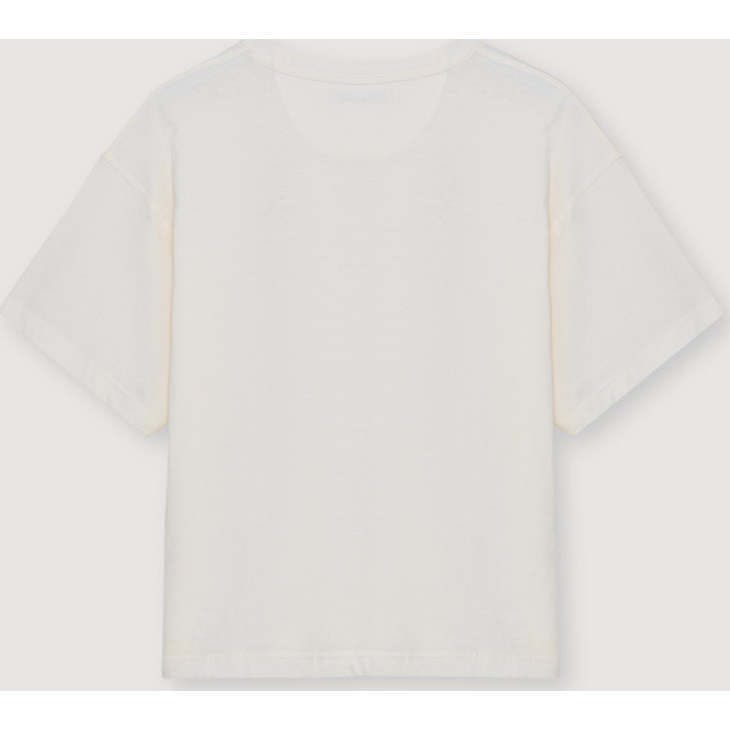 TNS Logo Woman T-Shirt Ecru
