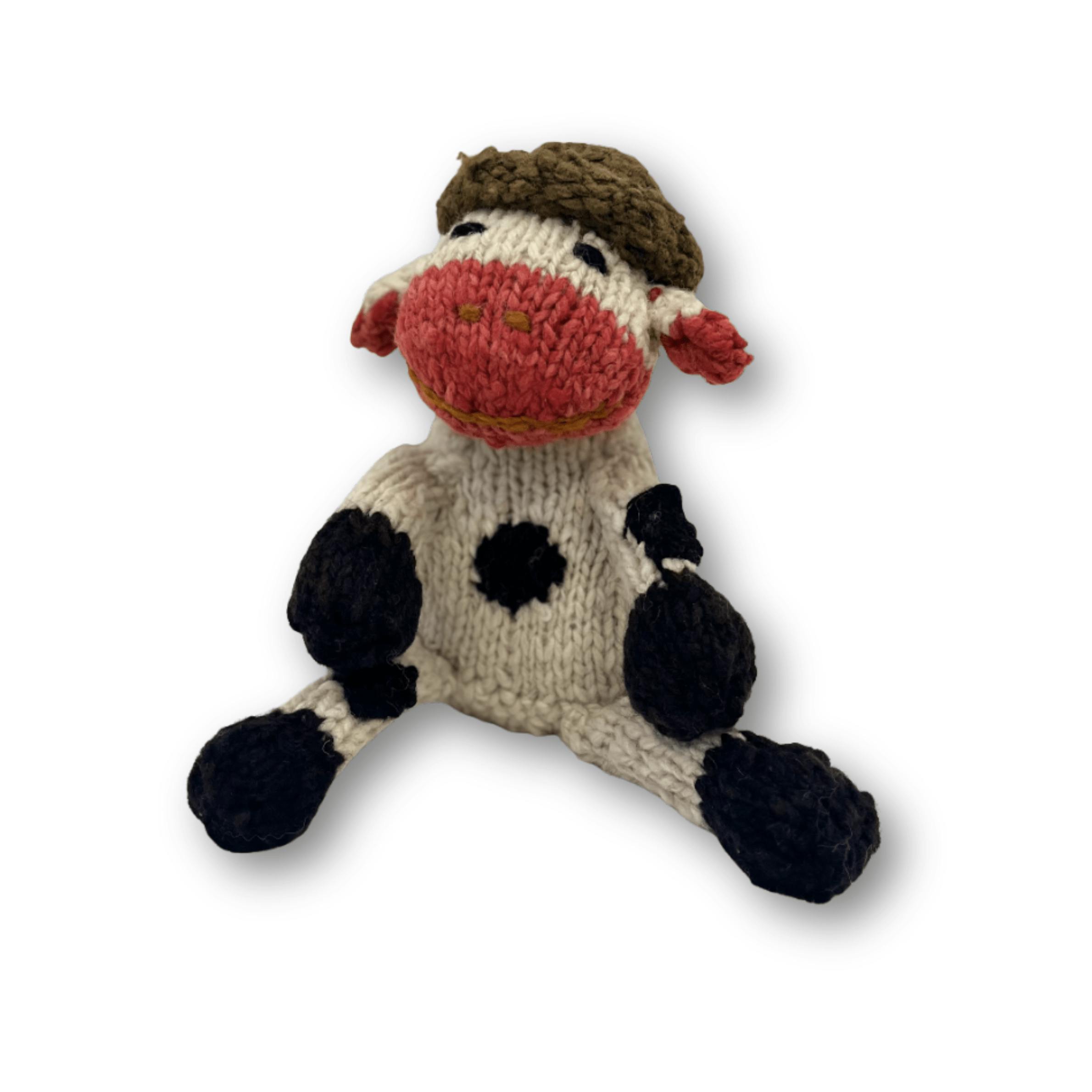 Wool Knit Buddy  | Willa the Cow