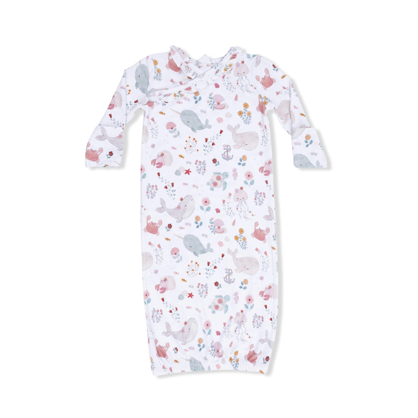 Garden Sea Creatures - Kimono Gown