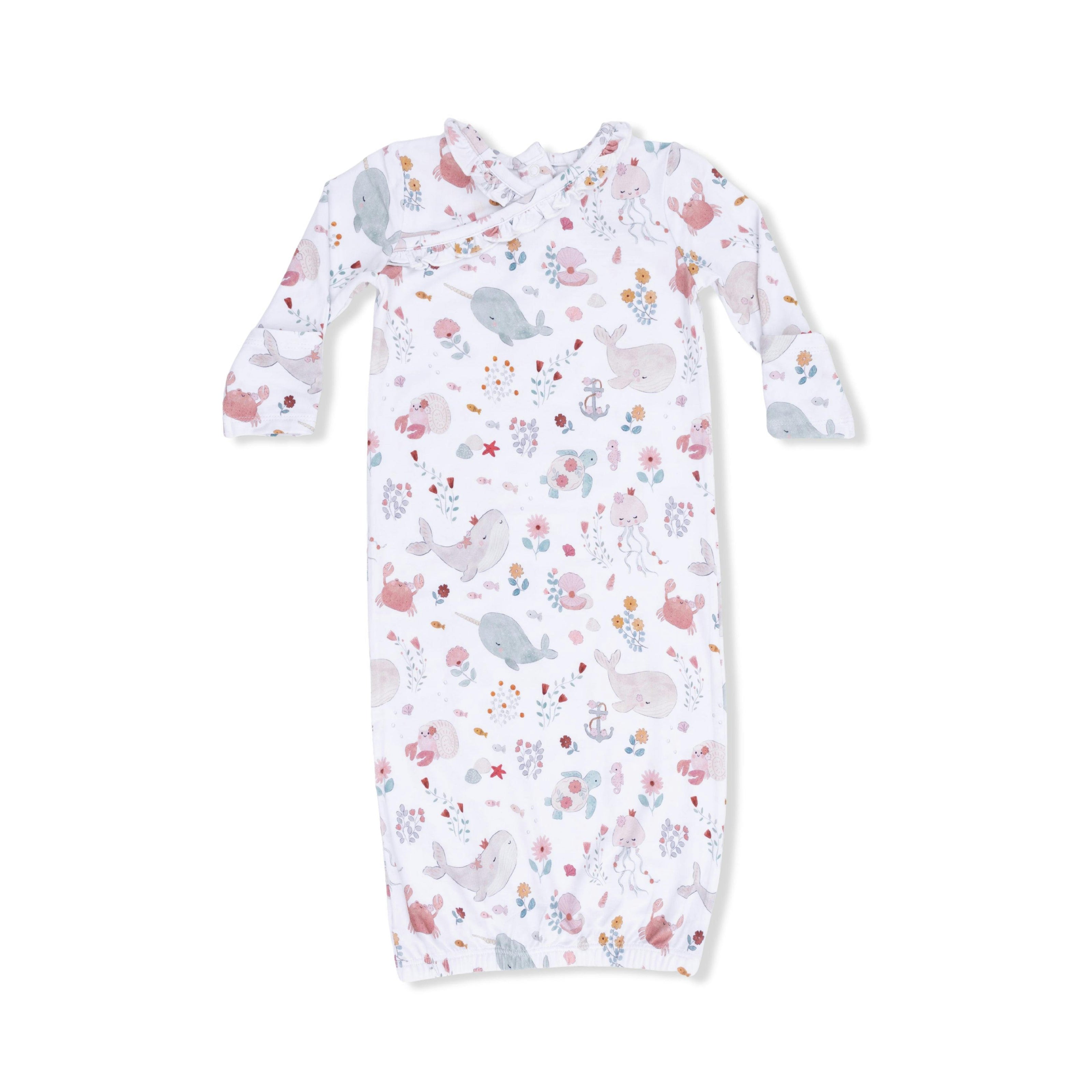 Garden Sea Creatures - Kimono Gown